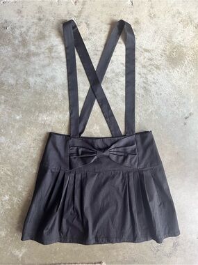 Betsey Johnson Suspender Skirt